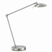 Dimmbare LED-Tischleuchte Beatrice, nickel matt