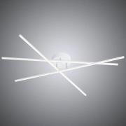 Weiße LED-Deckenlampe Tiriac, Switchdim-Funktion
