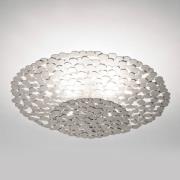 Terzani Tresor Designer-Deckenleuchte 45cm silber