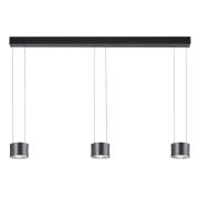 BANKAMP Impulse Pendel 3flg. dim to warm anthrazit
