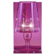 Kartell Take Designer-Tischleuchte, rosa