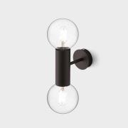 Modo Luce Chandelier Wandleuchte 2fl E27 schwarz