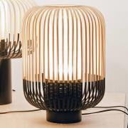 Forestier Bamboo Light M Tischlampe 39 cm schwarz