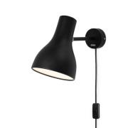 Anglepoise Type 75 Wandleuchte mit Stecker schwarz