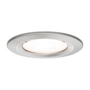 Paulmann LED-Spot Nova rund, IP44, dimmbar, Eisen