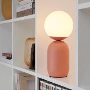 Tischlampe Notti, terracotta, Metall, Glas, Höhe 35 cm