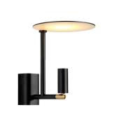 LED-Wandlampe Kelly, Spot ausrichtbar schwarz/gold