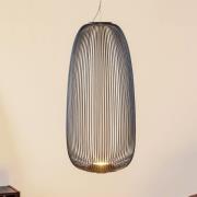 Foscarini Spokes 1 LED-Pendellampe dimmbar graphit