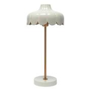 PR Home Wells Tischlampe beige/gold