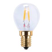SEGULA LED-Tropfenlampe 24V DC E14 1,5W 922 Filament