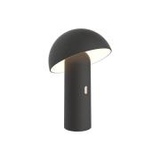 Aluminor Capsule LED-Tischlampe, mobil, schwarz