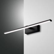 LED-Wandleuchte Nala, schwarz, Breite 50 cm