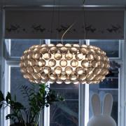 Foscarini Caboche Plus media Pendel dimmbar grau