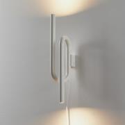 Foscarini Tobia LED-Wandleuchte mit Kabel weiß