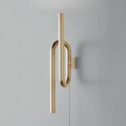 Foscarini Tobia LED-Wandleuchte mit Kabel gold