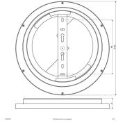 EVN ALR LED-Panel weiß 15W Ø30cm 4.000K