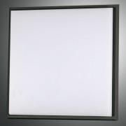 LED-Deckenleuchte Desdy, 30x30 cm, IP54, schwarz