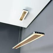 LED-Hängeleuchte Solaris 3-Step-dim gold 120 cm