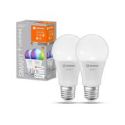 LEDVANCE SMART+ WiFi E27 9W Classic RGBW 2er-Set