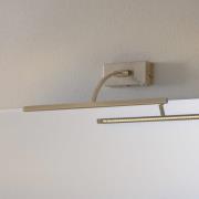 LED-Wandleuchte Matisse, Breite 45 cm, silber