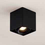 Arcchio Kubika Downlight GU10, 1-flammig, schwarz