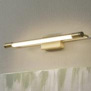 LED-Wandleuchte Rapallo, messing, IP44, 40 cm