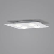 Helestra Nomi LED-Deckenleuchte 38x38cm dim weiß