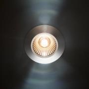 LED-Deckeneinbauspot Diled, Ø 6,7 cm, Dim-To-Warm, weiß