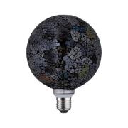 Paulmann E27 LED-Globe 5W Miracle Mosaic schwarz