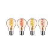 Paulmann LED-Lampe Zigbee E27 6,3W RGBW dim gold