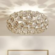Lindby Deckenlampe Reza, Ø 48 cm, chromfarben, E14