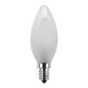 SEGULA LED-Kerzenlampe E27 24V DC 3W 927 ambient matt