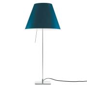 Luceplan Costanza Tischlampe D13if aluminium/blau