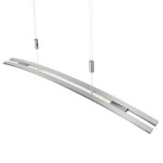 LED-Balkenpendelleuchte Sam, nickel