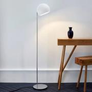 Nyta Tilt Globe Floor Stehlampe edelstahl weiß