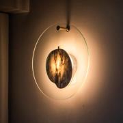 Foscarini Gioia grande Wandleuchte Ø 68cm hellblau