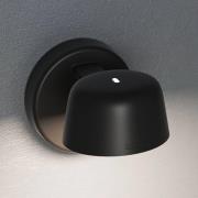 LED-Wandleuchte Motus Wall, dim to warm, schwarz