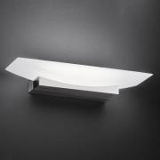 LED-Wandleuchte Bowl TW CCT Breite 30 cm, nickel