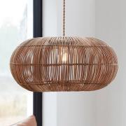 PR Home Zuri Hängeleuchte aus Rattan, Ø 61 cm