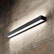 LED-Wandleuchte Mera, Breite 80 cm, schwarz, 4000K