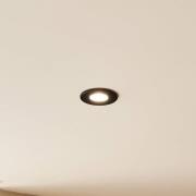 Arcchio Elmon LED-Einbauleuchte, IP65, schwarz