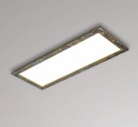 Quitani LED-Panel Aurinor, goldfarbig patiniert, 86 cm