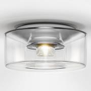 serien.lighting Curling S Decke 2.700K Glas klar