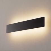 Ideal Lux LED-Wandleuchte Zig Zag schwarz, Breite 53 cm