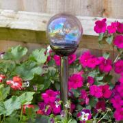 LED-Solar-Erdspießleuchte Firefly Opal, 4er Set, IP44