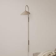 ferm LIVING Wandleuchte Arum Swivel Tall, beige, Stecker