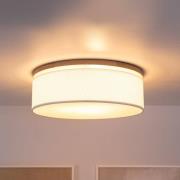 Deckenlampe Canvas Ø 48 cm eiche geölt/weiß