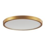 LED-Deckenleuchte Vika, rund, gold matt, Ø 30cm