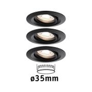 Paulmann Nova Mini Plus LED easydim 3er schwarz