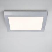 Paulmann Lunar LED-Panel, eckig, chrom, 30x30cm